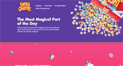 Desktop Screenshot of luckycharms.com